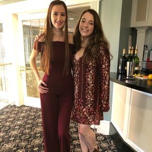 Urban Outfitters Kimichi Blue Boho Dress M Floral